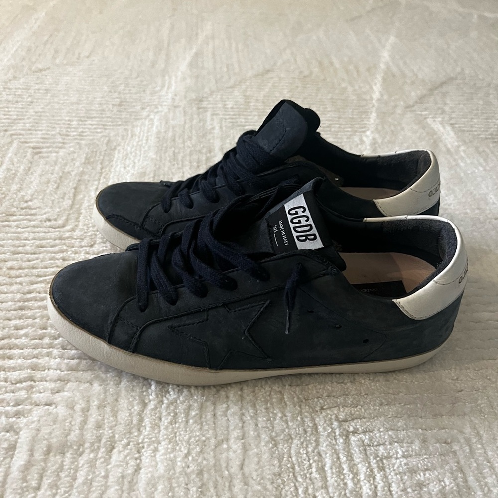 Golden Goose navy HTF.